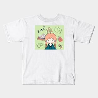 Cute student Kids T-Shirt